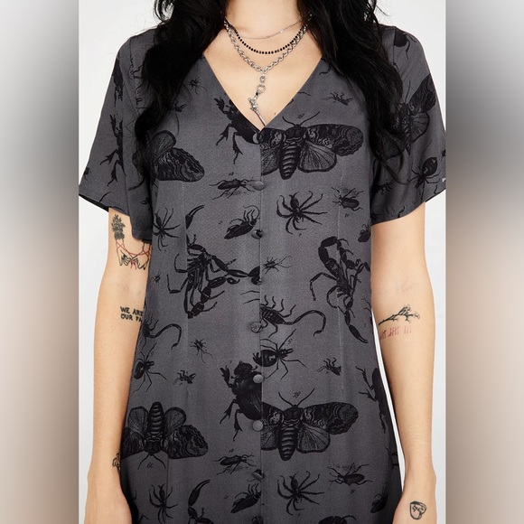 **SOLD** Disturbia Parasite Midi Dress - Picture 4 of 7